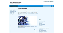 Desktop Screenshot of bluechiplist.com